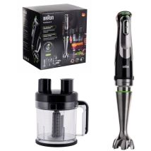 Braun Multiquick 9 Mq 9195xli 2 L Stabmixer 1200 W Schwarz, Edelstahl