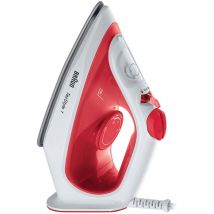 Steam Iron, 1900W Texstyle 1, Red - Braun