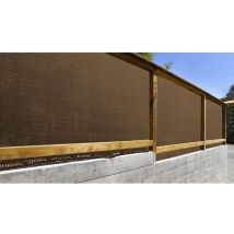 Premium Braunes Abdecknetz 1x5m Fun&go