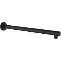 Bernstein Brausearm 2633B Schwarz massiv 40 cm Messing Durchmesser 3 cm DIN-Anschluss