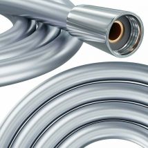 Prisma - Brauseschlauch 200cm made in germany mit doppelter Verdrehsicherung. Ultraflexibler Brauseschlauch, verdrehsicher und sicher mit Knickschutz