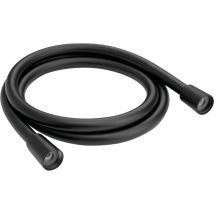 Verdrehsicherer Brauseschlauch ANTO Kunststoff 1,5m schwarz 1/2 Zoll