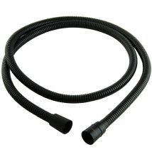 Paulgurkes - Brauseschlauch Drehkonus 150cm Duschschlauch matt schwarz Metall 1,5m