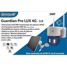 Telecamera solare modello guardian pro lux 4g- 3.0 3 mp 92902918 - Bravo