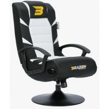 Brazen Gaming Chairs - BraZen Pride 2.1 Bluetooth Surround Sound Gaming Chair - White