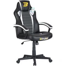 Brazen Gaming Chairs - BraZen Salute pc Gaming Chair - White
