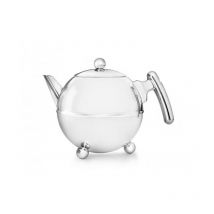 Bredemeijer - Group Bella Ronde - Théière simple - 1200 ml - Acier inoxydable - Acier inoxydable (1304CH)