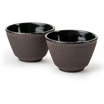 Bredemeijer Group 1x2 Bredemeijer Bols à thé Xilin fonte aubergine 153096
