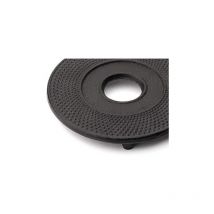 Bredemeijer - Tablilla INBG003Z, Inoxidable, Negro, 134x134x17mm