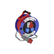 Brennenstuhl - 1182770010 kabeltrommel 25M rot cee-prise mâle 16A 5POLIG