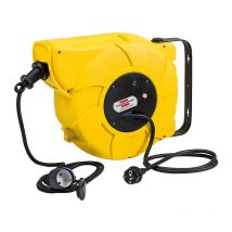 Asein - brennenstuhl Brennenstuhl 1241000300 - 18 m - 1 sortie(s) ca - IP44 - Noir - Jaune - Neoprene - Caoutchouc - Noir