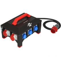 Professional Gummi-Stromverteiler bsv 5 2m H07RN-F 5G6,0 1xCEE32A+2x16A, 6x230V - Brennenstuhl