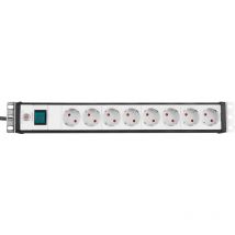 Brennenstuhl - Multiprise avec Interrupteur Premium-Line, 8 prises, câble 3,0m (1156057018)