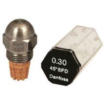 Ldüse hfd 030H4008 0,50 USgal/h, 45 Grad, Stahldüse - Danfoss