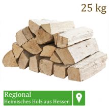 Flameup - Brennholz Kaminholz Holz 25 kg Für Ofen und Kamin Kaminofen Feuerschale Grill Buche Feuerholz Buchenholz Holzscheite Wood 33 cm