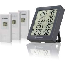 National Geographic - Bresser 7000020qt5000 Termometro Igrometro, Grigio