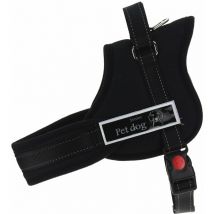 Pets Collection - Bretelles pour chien noir, taille s