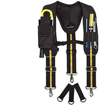 Treetalk - Bretelles réglables Ceintures Porte Outils Ceinture Bretelles Homme Outils Professionnel pour charpentier
