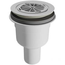 Lite Line Ablauf senkrecht für Duschwannen der Serie Lite Line mit Durchmesser 50mm senkrechtem Ablauf - Breuer