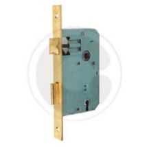Serrure de portail et de garage – Bronzée – Panneau 8 mm – Empattement 70 mm – Entrée 45 mm – Pack de 10 unités