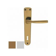 Maniglia ginevra all arg placca 8x90 Brialma