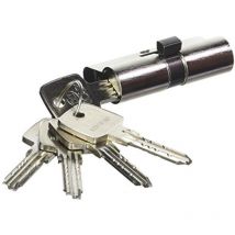 Bricard - Cilindro serratura frizionabile astral L.30 + 30 mm 5 chiavi