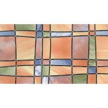 Fablon - Stained Glass Window Wrap Self Adhesive Vinyl Film Stickyback 2m x 67.5cm