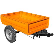 Kawapower - Bricoferr Remolque Para Mini Tractor - Capacidad Máxima 300 Kg.