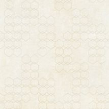 BRICOFLOR Papier peint argent & blanc | Papier peint géométrique | Papier peint design chic | Papier peint couloir & chambre - 10,05 x 0,53 m
