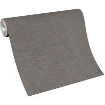 BRICOFLOR Papier Peint graphique taupe Papier Peint intissé effet pierre pour salon, chambre & plus Tapisserie imitation pierre taupe