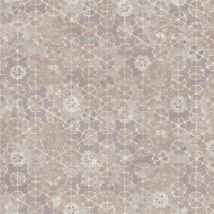 BRICOFLOR Papier peint gris intissé vinyle | Papier peint campagne chic | Papier peint cuisine & salle de bain | Papier peint original vintage