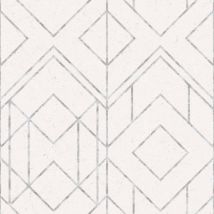 BRICOFLOR Papier peint Gris | Papier peint Graphique & Géométrique - 10,05 x 0,53 m