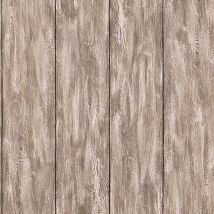BRICOFLOR Papier peint imitation bois Papier peint effet bois Tapisserie imitation bois Papier peint intissé Gris Beige / crème Marron - 10,05 x 0,53