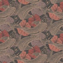 BRICOFLOR Papier peint Marron | Papier peint Japonais, Animaux - 10,05 x 0,53 m
