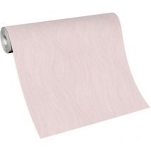 BRICOFLOR Papier Peint moderne rose Papier Peint intissé pour chambre, salon & plus Tapisserie à rayures rose pour salle de bain