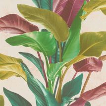 BRICOFLOR Papier peint Multicolore - Papier peint Fleuri - 10,05 x 0,53 m