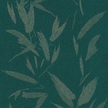BRICOFLOR Papier peint New Elegance Vert Argent Papier peint intissé - 10,05 x 0,53 m