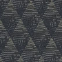 BRICOFLOR Papier peint noir et or | Papier peint pailleté | Papier peint luxe | Papier peint losange & pois | Papier peint chambre noir et doré