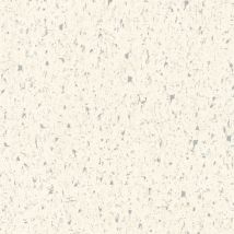 BRICOFLOR Papier peint Papier peint intissé Blanc Métallique Papier peint livré à domicile - 10,05 x 0,53 m