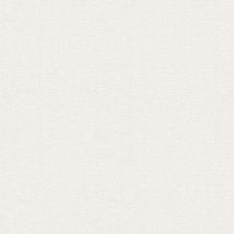 BRICOFLOR Papier peint uni Papier peint papier Beige / crème Blanc - 10,05 x 0,53 m