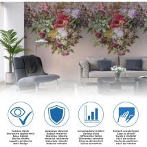 Bricoflor - a.s. Creation Fototapete Livingwalls The Wall ii 392581 Ein Motiv pro Rolle 2.80 x 1.59 m Vintage Gelb