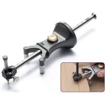 Bricolage outils de scribe à double usage en bois lignes et arcs de dessin multifonctionnels