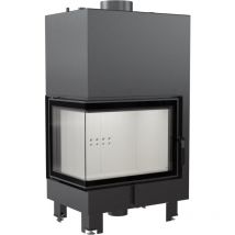 BRICOSOL Chimenea de agua de leña KRATKI MBZ izquierda 13 kW Ø 200