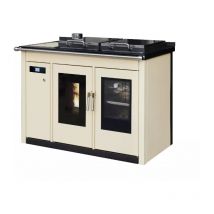 Klover - bricosol cocina de pellets modelo smart 120 bt Crema