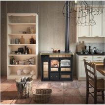 Klover - bricosol estufa de leña modelo storica k-kp