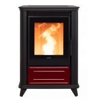 Klover - bricosol estufa de pellet modelo miss air burdeos