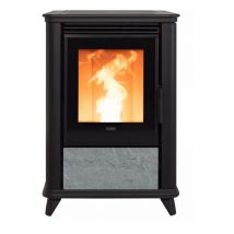 Klover - bricosol estufa de pellet modelo miss air piedra