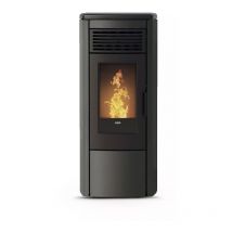 Klover - bricosol estufa de pellet modelo thermoaura Color Negro