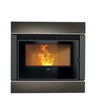 Klover - bricosol estufa de pellet modelo wave 110 air steel bronce