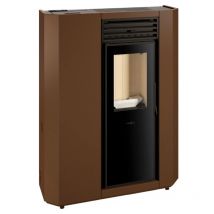 Ferlux - bricosol estufa de pellets maia 10 marron vintage de